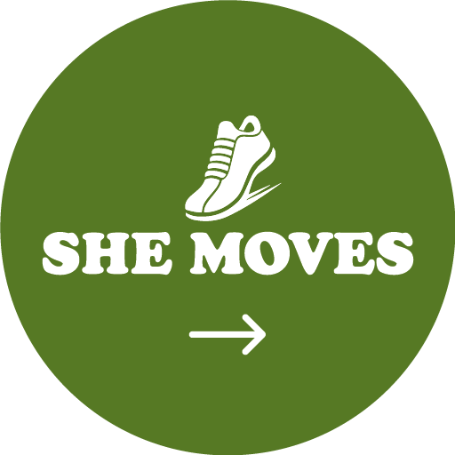 She moves